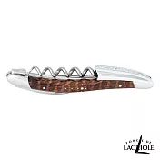 Forge de Laguiole 頂級手工蛇紋木亮面刻藤侍酒刀_加贈客製化刻字