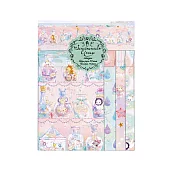 San-X 魔幻馬戲團人魚眼淚瓶系列信紙組4柄。寶瓶