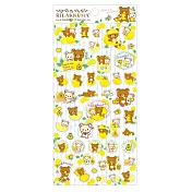 San-X 拉拉熊水果檸檬園系列貼紙。白