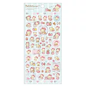 San-X 懶妹的草苺皇后系列貼紙。藍