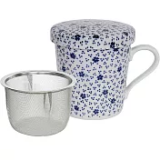 《Tokyo Design》附蓋濾茶馬克杯(小花點300ml)