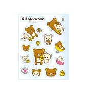 San-X 懶熊日常生活系列雨傘裝飾貼。A款