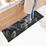 【巴芙洛】工業風格皮革紓壓防滑加長皮革地墊45x120cm 叢林
