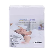 【EverSoft 寶貝墊】 deluxe 柔織型床包式保潔墊(防水防蟎透氣)-雙人特大180*210cm