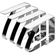 《IBILI》不鏽鋼桌布固定夾4入