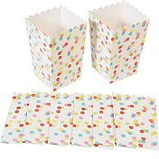 《Rex LONDON》點心紙盒8入(彩點)