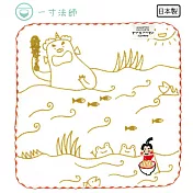 日本Shinzi Katoh 加藤真治卡通造型手帕-一吋法師