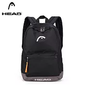 【HEAD 海德】休閒雙肩包 (大開口 輕量背包) HB0001 黑色