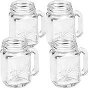 《Rex LONDON》梅森罐造型烈酒杯4入(35ml)