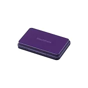 【寫吉達】Shachihata 顏料系油性印台 中型 HGN-2 紫色 (盤面 90 X 56 mm)