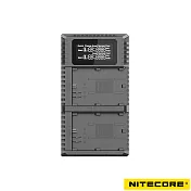 NITECORE UCN2 PRO 液晶顯示 USB 雙槽快充充電器 For Canon LP-E6N
