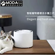 【摩達客寵物系列】Petkit佩奇 智能寵物循環活水機三代W4 正版公司貨 白色