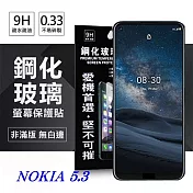 Nokia 5.3 超強防爆鋼化玻璃保護貼 (非滿版) 螢幕保護貼透明