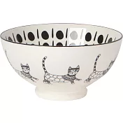 《NOW》瓷製餐碗(貓派對15cm)