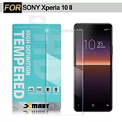 Xmart for SONY Xperia 10 II 薄型 9H 玻璃保護貼-非滿版