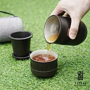 【陸寶LOHAS】合意樂享杯 旅行茶器 亦壺亦杯 新茶器 兩色可選 禪風黑
