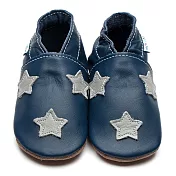 英國Inch Blue 真皮手工寶寶鞋 (6-12M麂皮) 12 閃耀星空