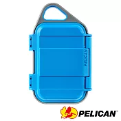 PELICAN 派力肯 G10 GOCASE 微型防水氣密箱-(藍灰)