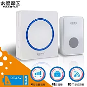 【太星電工】SKANDIA 大音量新穎音樂門鈴/電池式 DRE289D