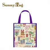 SunnyBag-直式方形保冷袋-巴黎印象