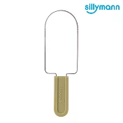 【韓國sillymann】 100%鉑金矽膠U型刮舌器綠色