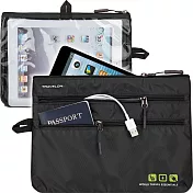 《TRAVELON》10吋平板觸控收納袋(黑)