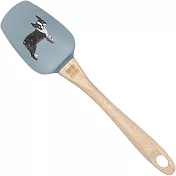 《NOW》木柄矽膠圓弧刮刀(鬥牛犬26cm)