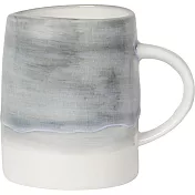 《NOW》裂紋瓷製馬克杯(烏雲灰340ml)