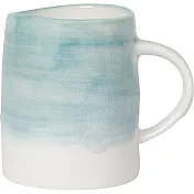 《NOW》裂紋瓷製馬克杯(湖水藍340ml)