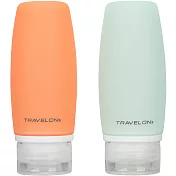《TRAVELON》旅行分裝瓶(大橘藍2入)