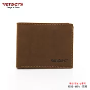 【vensers】小牛皮潮流個性皮夾(NB0154805瘋馬皮短夾)