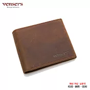 【vensers】小牛皮潮流個性皮夾(NB600501瘋馬皮短夾)