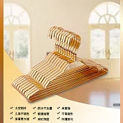 高質感鋁合金防鏽防滑衣架 寶藍*10