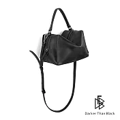 DTB|Valley 迷你立方單肩包 - 黑