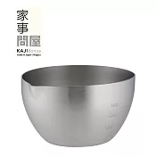 【家事問屋】日本製304不鏽鋼萬用備料調理量杯碗 (直徑11cm/520ml)-原廠公司貨