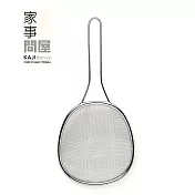 【家事問屋】日本製304不鏽鋼卵型萬能過濾網勺(原廠公司貨)