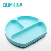 美國 Bumkins 矽膠餐盤- 水藍
