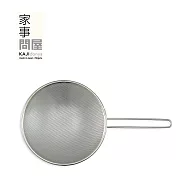 【家事問屋】日本製304不鏽鋼淺型過濾網勺(直徑19cm)-原廠公司貨