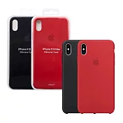 Apple原廠 iPhone Xs Max Silicone Case 矽膠保護套 (臺灣公司貨)黑色