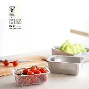 【家事問屋】日本製304不鏽鋼瀝水調理網  S(可搭配同系列附蓋調理盆S)-原廠公司貨 S(可搭配同系列附蓋調理盆S)