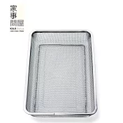 【家事問屋】日本製304不鏽鋼瀝水調理網  L (可搭配同系列附蓋調理盆L)-原廠公司貨 L (可搭配同系列附蓋調理盆L)