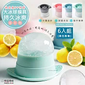 【幸福媽咪】多用途製冰盒/冰塊冰球製冰器*6入(HM-308)可做冰棒(顏色隨機)