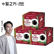 【臺塑生醫】纖韻咖啡食品-炭焙黑咖啡(20包入)*3盒