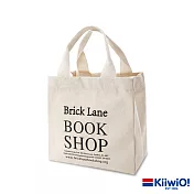 Kiiwi O! 手提帆布隨行袋 BOOKSHOP 原色