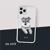 INJOYmall for iPhone X 迷你雪納瑞 透明耐衝擊防摔 手機殼