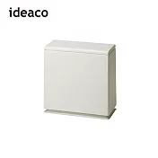 【日本ideaco】方形廚房按壓式垃圾桶-8.5L- 沙白