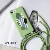 INJOYmall for iPhone XR 悠然巴塞隆納 二合一防摔背繩手機殼