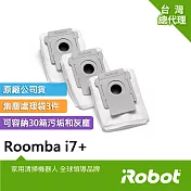 【美國iRobot】Roomba i7+與s9+掃地機原廠手提式密封集塵袋3入