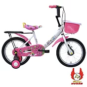 《飛馬》16吋L型檢測合格安心童車-粉紅 516-01 粉紅色