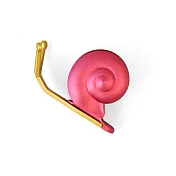 【Desk+1立體磁鐵】 慢活蝸牛磁鐵 (1入)磚紅